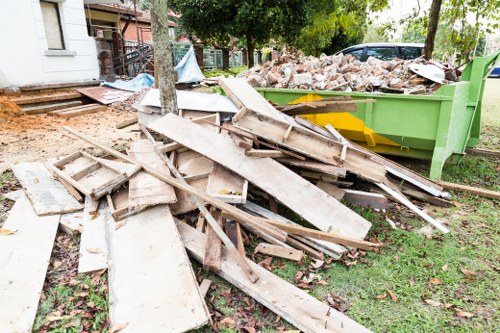 Team member speaking with a client during a Richmond house clearance visit